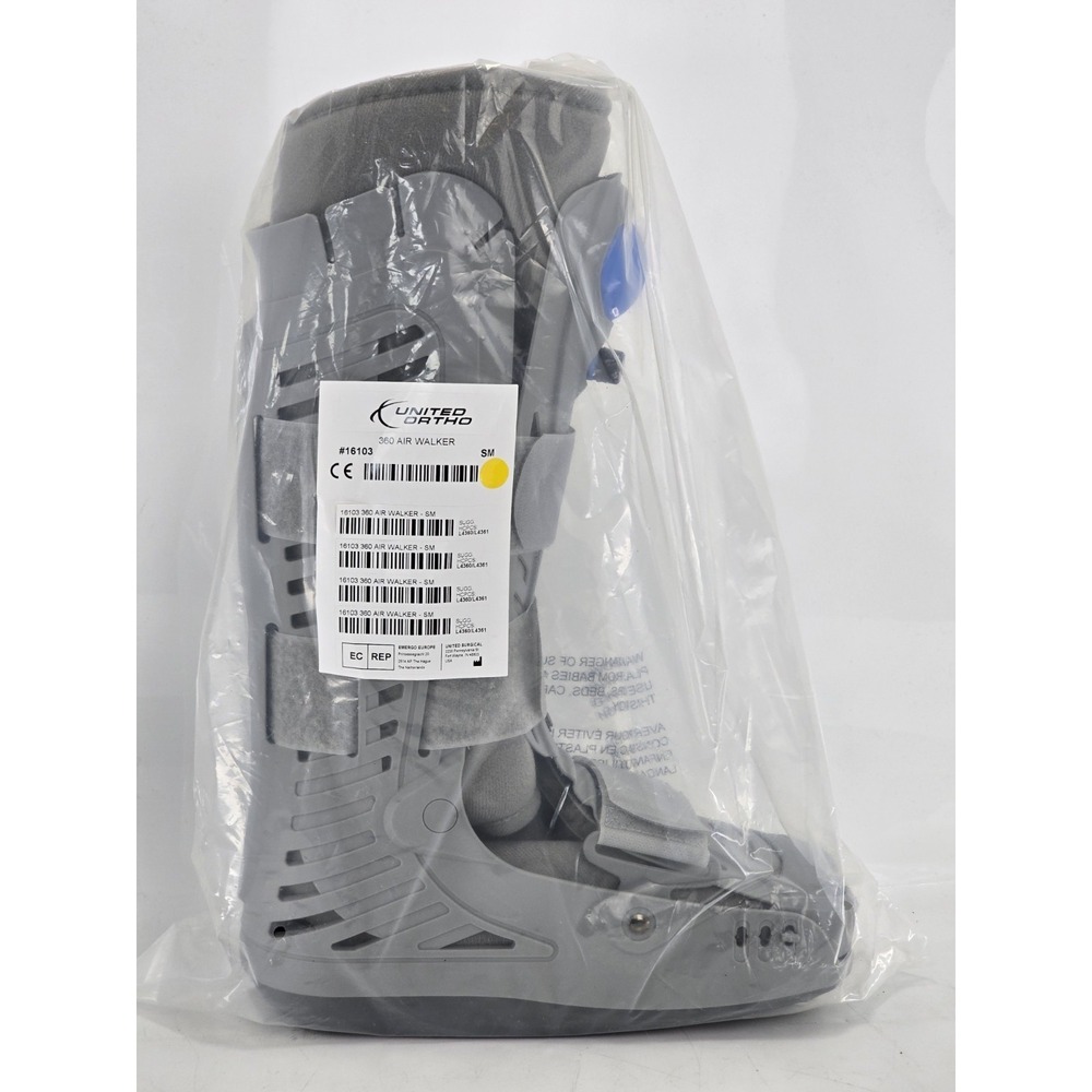 United Ortho - USA16103 - 360 Air‎ Walker - Standard Fracture Boot, Small, Grey